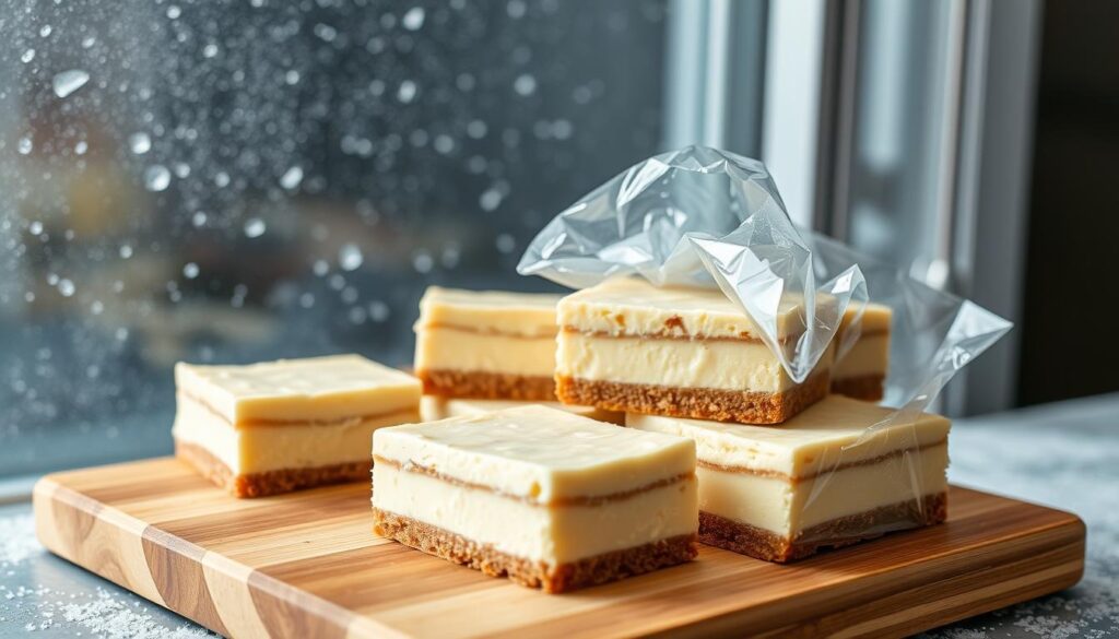 Freeze Cheesecake Bars