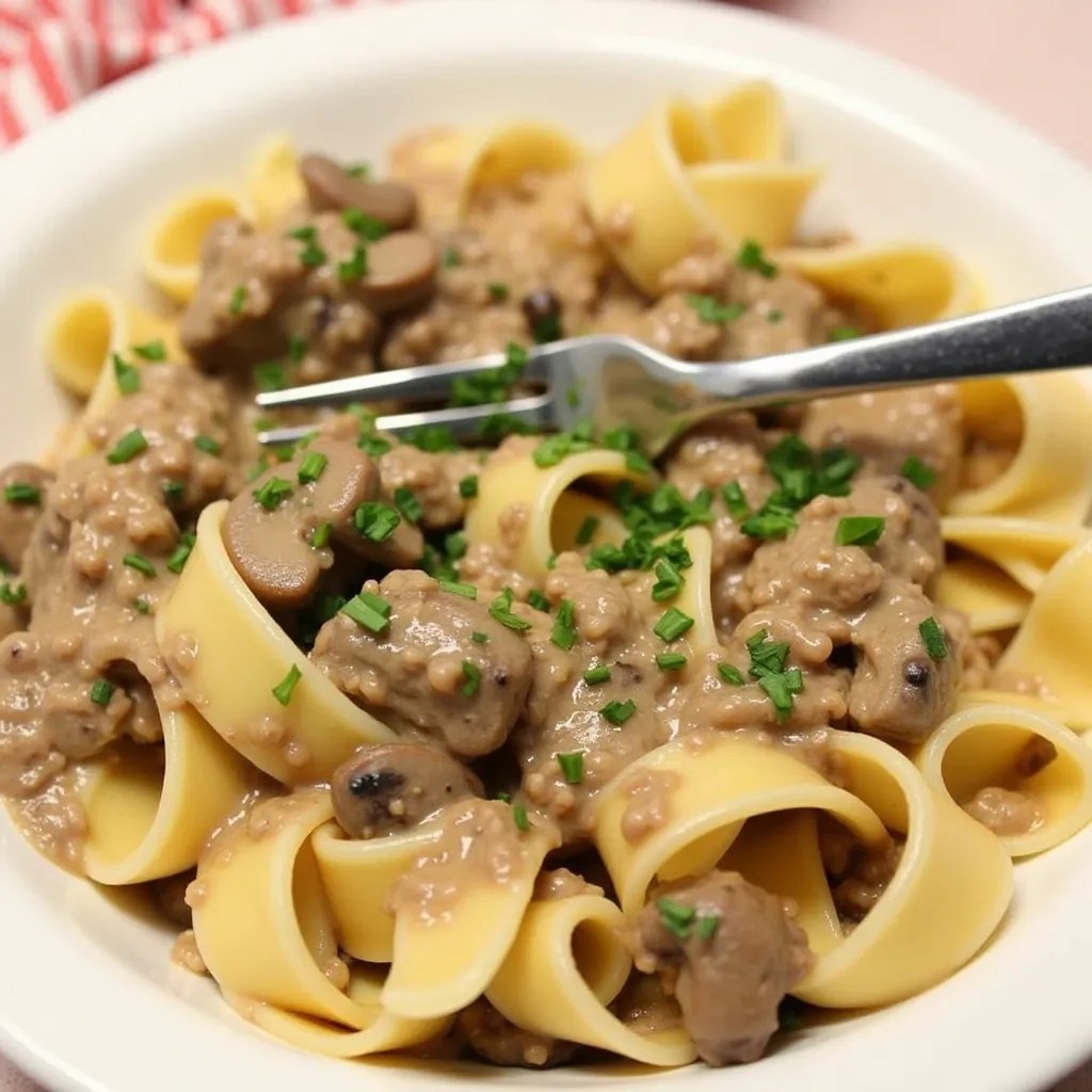 Beef Stroganoff