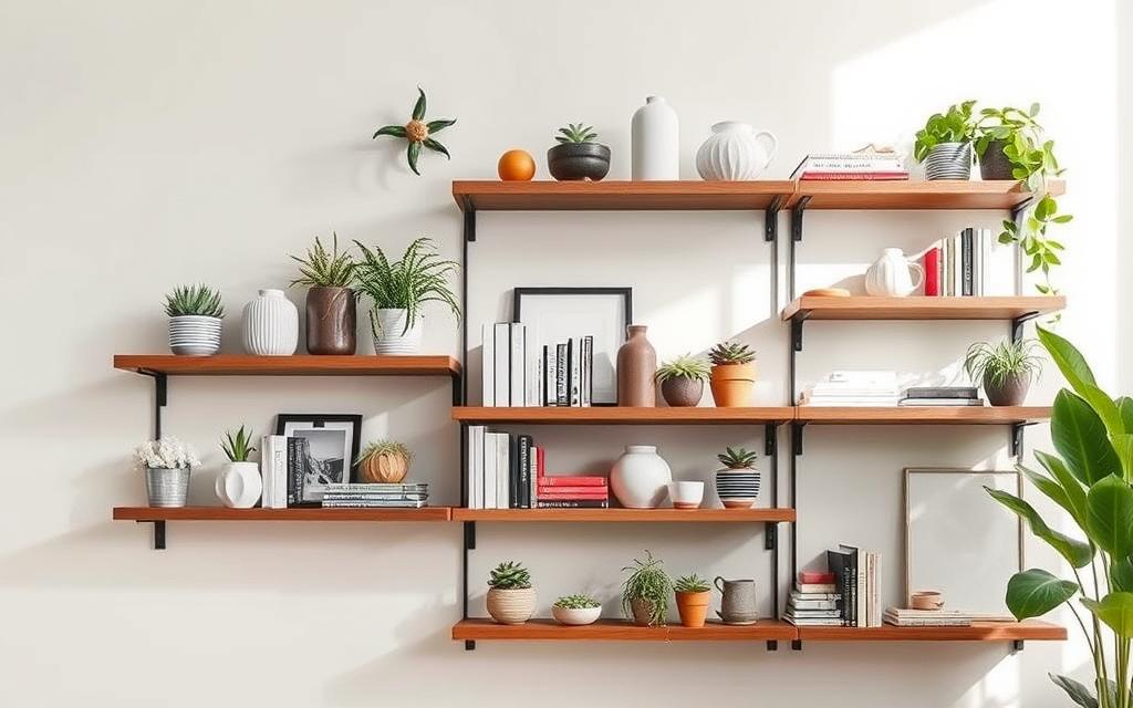 floating shelves